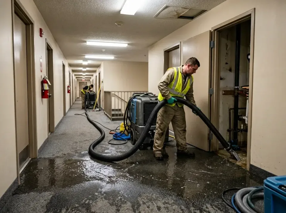multi-unit-apartment-hallway-f-005 — frequently asked questions, Emergency Burst Pipe Water Extraction & Removal in Erlanger…